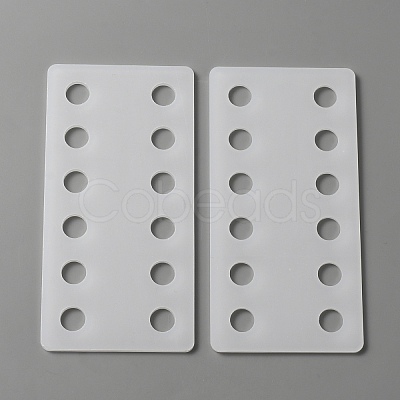 12-Position Acrylic Thread Winding Boards FIND-WH0110-345A-1