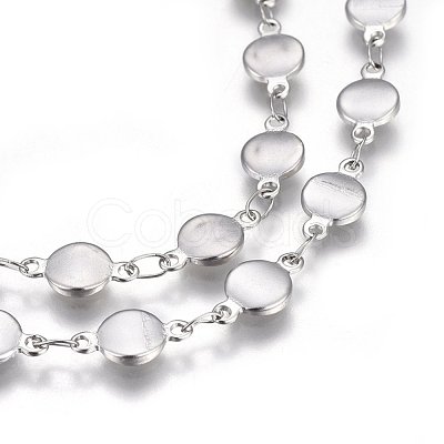 Tarnish Resistant 304 Stainless Steel Link Chains STAS-P219-69-1
