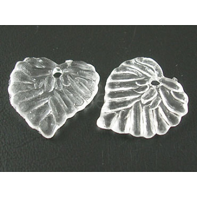 Transparent Acrylic Pendants X-DBLA410-1-1