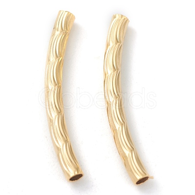 Brass Tube Beads KK-Y003-81B-G-1