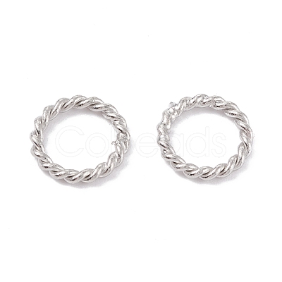 Brass Soldered Closed Jump Rings KK-K253-15B-01P-1