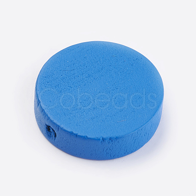 Natural Wood Beads WOOD-Q030-55F-1