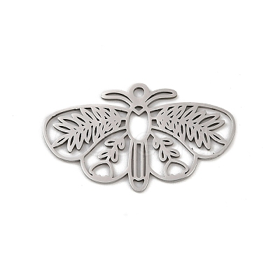 201 Stainless Steel Pendants STAS-U052-03A-P-1