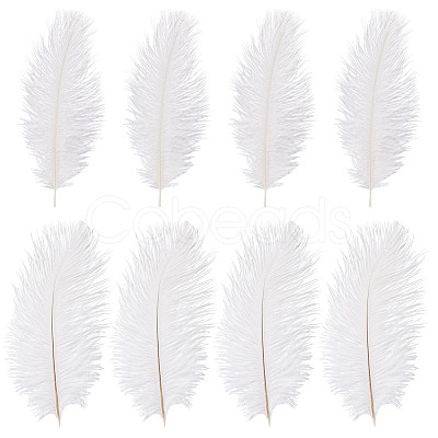 20Pcs 2 Styles Ostrich Feather Costume Accessories FIND-TA0005-96-1