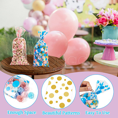 4 Styles OPP Cellophane Candy Storage Bags Sets ABAG-TAC0013-20B-01-1