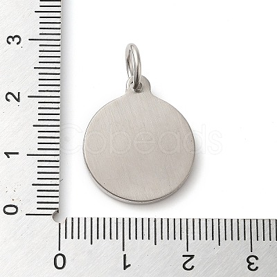 Non-Tarnish 304 Stainless Steel Pendants STAS-C086-07P-1