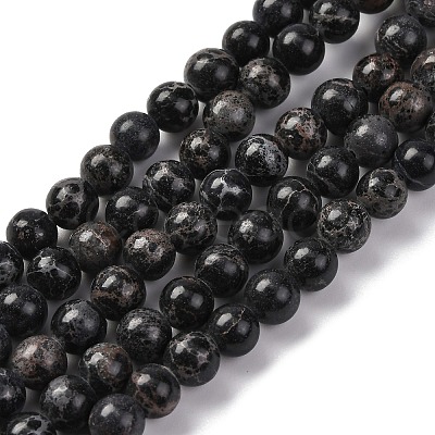 Dyed Natural Regalite/Imperial Jasper/Sea Sediment Jasper Beads Strands G-B124-C02-05-1
