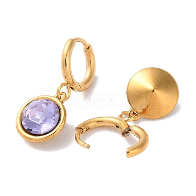 PVD Vacuum Plating 304 Stainless Steel Hoop Earrings EJEW-C106-02G-01-1
