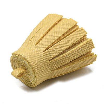 Imitation Leather Tassel Pendant Decorations FIND-L013-A06-1