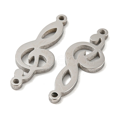 Non-Tarnish 304 Stainless Steel Connector Charms STAS-L022-229P-1