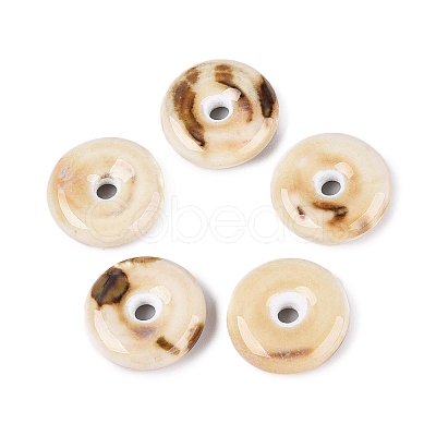 Vintage Handmade Porcelain Beads PORC-N013-20-18-1