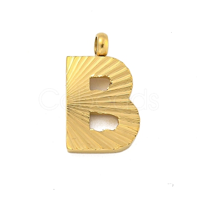Ion Plating(IP) 304 Stainless Steel Charms STAS-G345-01G-B-1