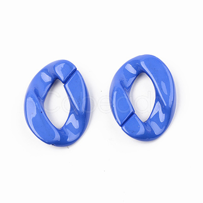 Opaque Acrylic Linking Rings OACR-T024-01-G03-1