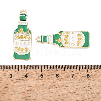 Alloy Enamel Pendants FIND-H020-01C-G-1