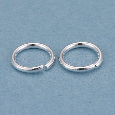 Rack Plating Brass Open Jump Rings KK-O139-18Q-S-1