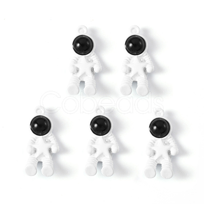 Spray Painted Alloy Pendants PALLOY-S135-032-RS-1