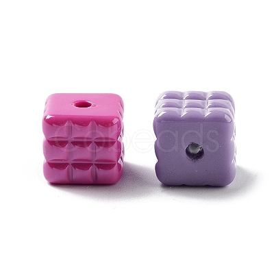Opaque Acrylic Beads OACR-Z017-07A-1