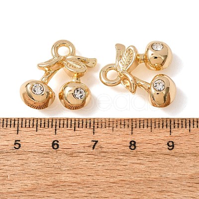 Alloy Crystal Rhinestone Pendants RB-CBAD317-01G-1