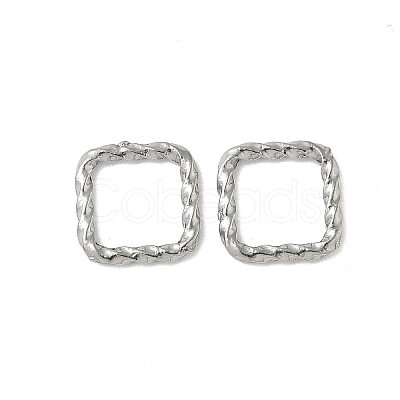 304 Stainless Steel Twisted Linking Rings STAS-L300-006D-P-1