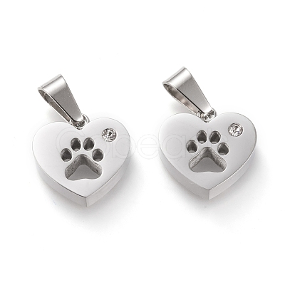 304 Stainless Steel Charms STAS-F253-19P-1