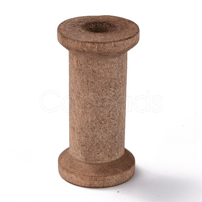 Schima Wood Sewing Embroidery Thread Spool ODIS-WH018-98D-1