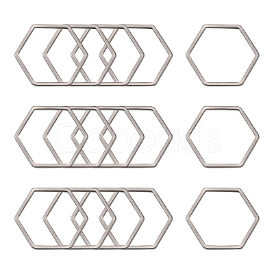 Tarnish Resistant 304 Stainless Steel Linking Ring X-STAS-S079-25A-1