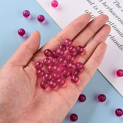 Transparent Acrylic Beads MACR-S370-A10mm-706-1