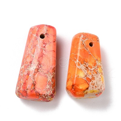 Natural Imperial Jasper Pendants G-P460-01-1