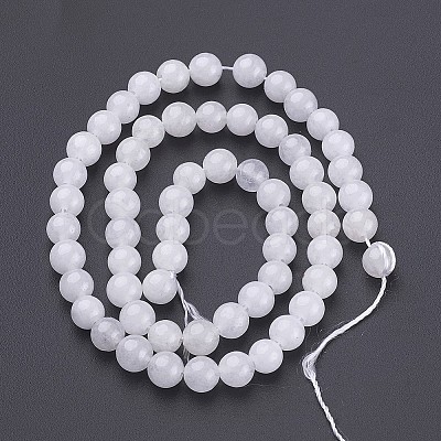 Natural Gemstone Beads Strands X-GSR6mmC138-1