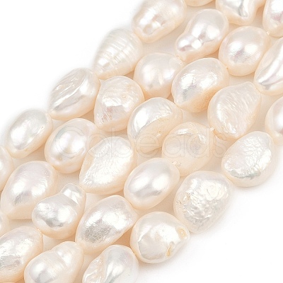 Natural Cultured Freshwater Pearl Beads Strands PEAR-P064-20M-01A-1