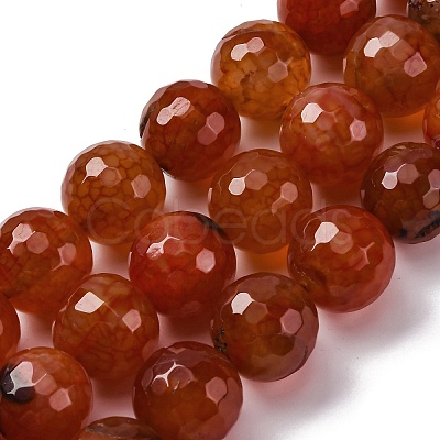 Natural Dragon Veins Agate(Dyed & Heated) Beads Strands G-K390-A02-01-1