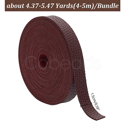 Flat Imitation Leather Cord OCOR-WH0086-69A-02-1