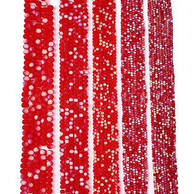 Transparent Glass Beads Strands LS-EGLA-A044-T8mm-MB01-1