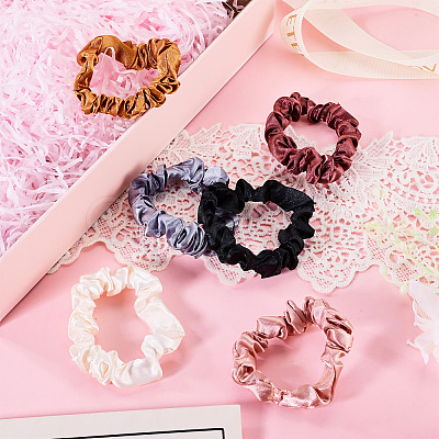 Polyester Hair Accessories OHAR-TADJ0099-02-1