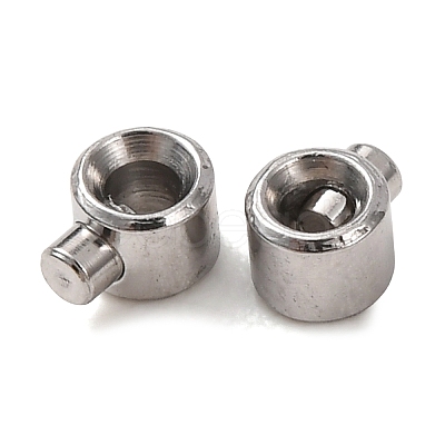 304 Stainless Steel Crimp Beads STAS-A151-04P-1