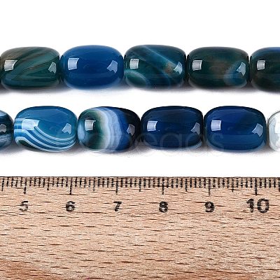 Natural Agate Beads Strands G-N356-02B-09-1