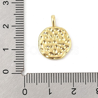Brass Enamel Pendants KK-P300-25G-1