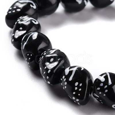 Handmade Porcelain Beads LAMP-F020-38G-1