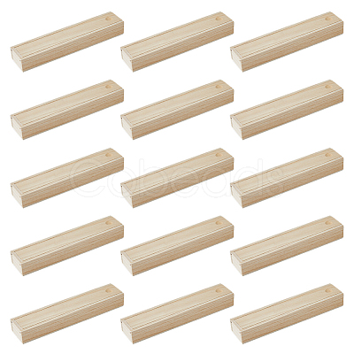 Rectangle Unfinished Wood Gift Storage Box CON-WH0094-38B-1