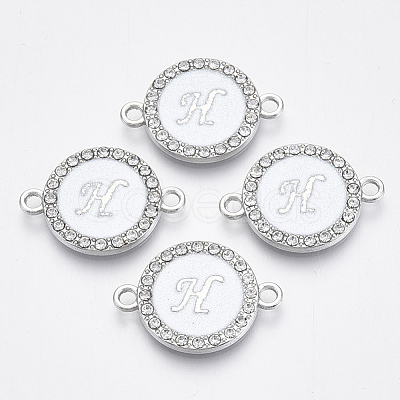 Alloy Enamel Links Connectors ENAM-TAC0003-01S-04H-1