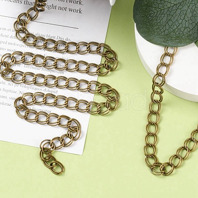 Iron Double Link Chains X-CHD005Y-AB-1