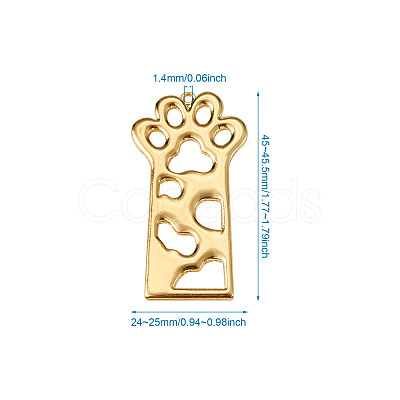 Open Back Bezel Pendants X-PALLOY-TAC0010-08KCG-1