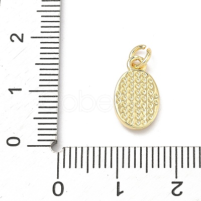 Religion Brass Pendants KK-P345-53G-03-1