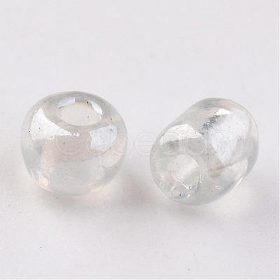 Round Glass Seed Beads X-SEED-A006-4mm-101-1