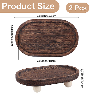 Wooden Display Riser Trays for Jewelry ODIS-WH20025-11B-1