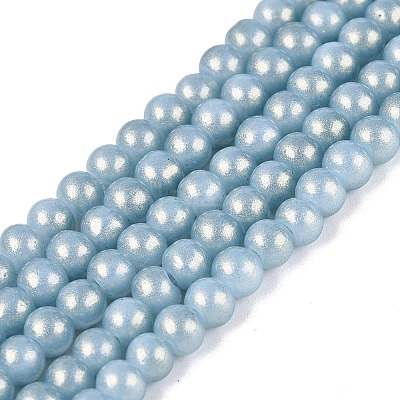 Baking Paint Glass Pearl Beads Strands LS-DGLA-ZX001-05B-16-1
