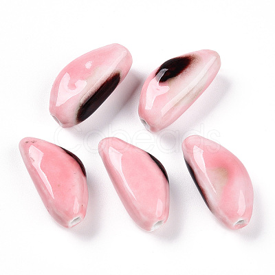 Handmade Porcelain Beads PORC-N008-08B-1