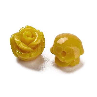 Synthetic Coral Carved Beads CORA-H003-01B-22-1