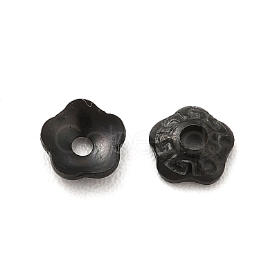 Ion Plating(IP) 304 Stainless Steel Bead Caps STAS-N0005-01EB-1