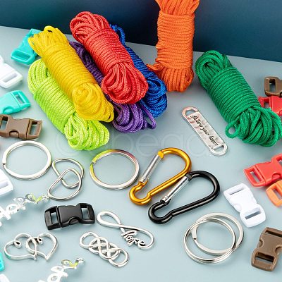 DIY Parachute Cord Bracelets Making Kits DIY-LS0003-89-1
